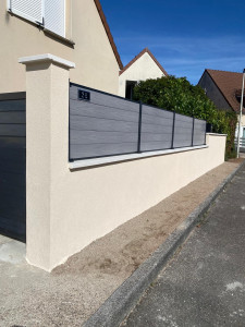 Photo de galerie - Mur crépis intérieur et extérieur 