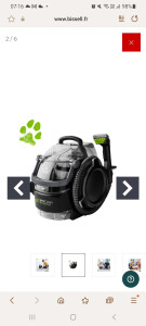 Photo de galerie - Shampouineuse bissel pet pro à louer