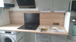 Photo de galerie - Pose de cuisine 