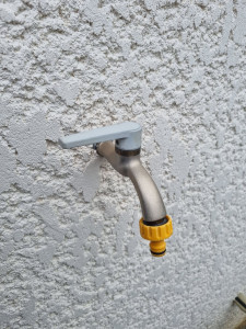 Photo de galerie - Installation d'un robinet de puisage extérieur 