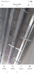 Photo de galerie - Réalisation de chemin de câble tout type de projet 