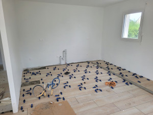 Photo de galerie - Pose de carrelage immigration parquet 