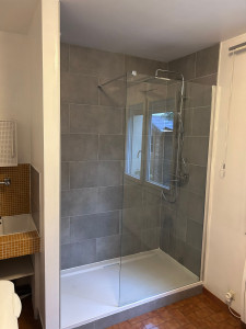 Photo de galerie - Création d’une douche type italienne