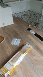 Photo de galerie - Pose de parquet faites par moi 