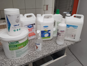Photo de galerie - Produits d'hygiène utilisés 