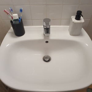 Photo de galerie - Un lavabo qui brille ! ?