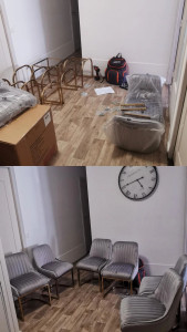 Photo de galerie - Montage les  chaises du salon