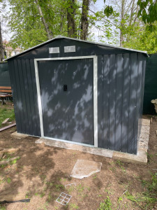 Photo de galerie - Montage abri de jardin 