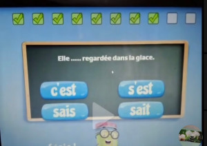 Photo de galerie - Jeux éducatifs pour apprendre les bases de la langue française. 