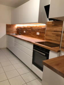 Photo de galerie - Cuisine moderne, stylisé, dessiné et monté par moi 