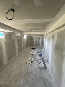 Photo de galerie - Doublage + cloison + menuiserie + électricité 