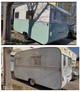 Photo de galerie - Rénovation intérieure extérieur caravane ( projet food truck)