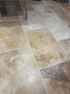 Photo de galerie - Pose travertin 