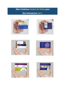 Photo de galerie - Graphisme - Création flyer - plaquette 