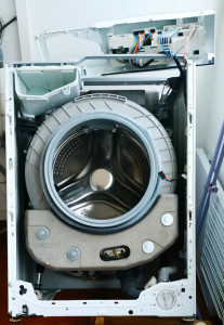 Photo de galerie - Lave linge démonté 