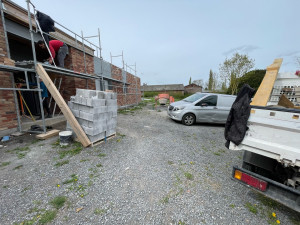 Photo de galerie - Maçonnerie briques 