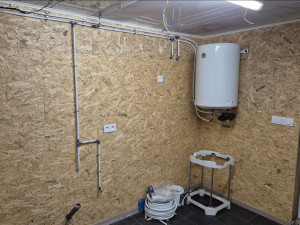 Photo de galerie - Montage d’alimentation pour buanderie et salle de bain