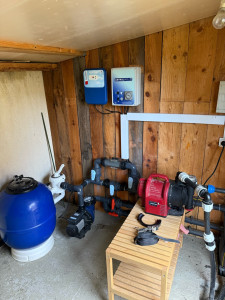 Photo de galerie - Filtration piscine dépannage 