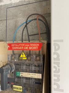 Photo de galerie - Installation électrique