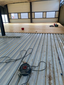 Photo de galerie - Pose plancher bois et parquet + plaintes.