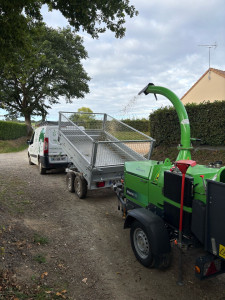 Photo de galerie - Broyage de déchets vert