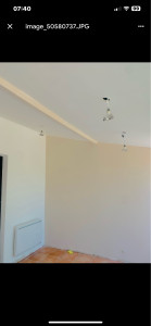 Photo de galerie - Peinture, en intérieur, suite à un dégât des eaux