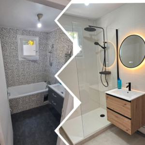 Photo de galerie - Renovation douche italienne 