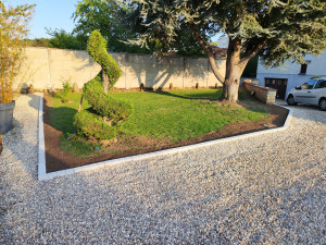 Photo de galerie - Pose de bordure 
