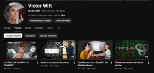 Photo de galerie - Ma chaîne Youtube