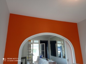 Photo réalisation - Peinture - Tapisserie - Rachid A. - Cenon (Maregue) : Peinture mur et plafond