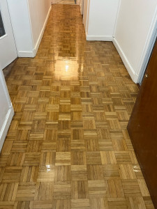 Photo de galerie - Ponsage parquet