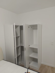 Photo de galerie - Armoire d'angle 3 portes