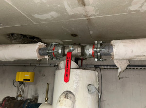 Photo de galerie - Installation emplacement d’une vanne d’arrêt pour l’isolation d’un bâtiment 