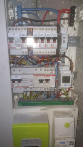 Photo de galerie - Mise en place d une horloge astrologique pour éclairage extérieur 