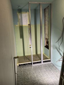 Photo de galerie - Rénovation Complète SDB (pendant trav...)