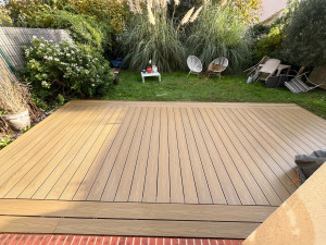 Photo de galerie - Création d’une terrasse