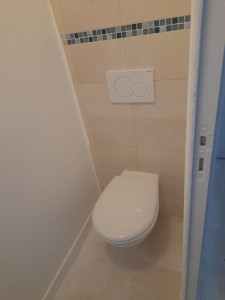 Photo de galerie - WC suspendu encastré