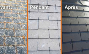 Photo de galerie - Démonstration de l’anti mousse suite à l’Hydro 