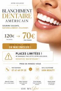 Photo de galerie - Promo sur nos Blanchiment Dentaire Américain 