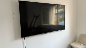 Photo de galerie - Installation de télé au mur 