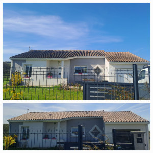 Photo de galerie - Nettoyage de toiture 