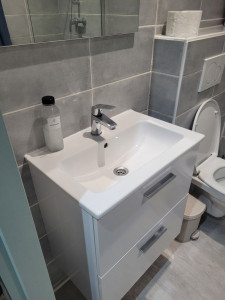 Photo de galerie - Salle de bain nettoyée