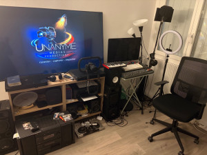 Photo de galerie - Studio d’enregistrement et montage audiovisuel 