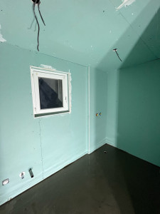 Photo de galerie - Pause de cloison pour une salle de bain 