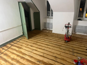 Photo de galerie - Vitrifiage et ponçage de parquet 