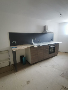 Photo de galerie - Montage meuble cuisine en kit