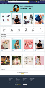 Photo de galerie - Un clone Amazon WordPress est un site e-commerce conçu sur la plateforme WordPress, imitant l'interface et les fonctionnalités d'Amazon, offrant une expérience utilisateur similaire pour la vente en ligne.






