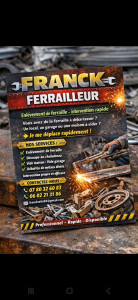 Photo de galerie - Ferrailleur débarrasse toute votre ferraille enlèvement d'épaves vide maison 