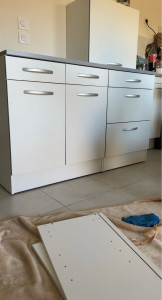 Photo de galerie - Montage meuble de cuisine