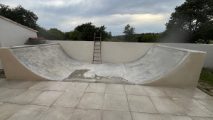 Photo de galerie - Création d’un skate Park.